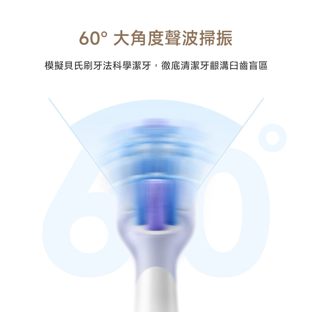 Fresh 20 Vision 牙菌斑偵測音波電動牙刷組